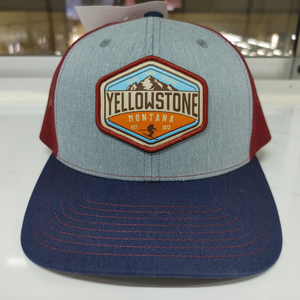 หมวกแก๊ปทรง Trucker รุ่น Ri 112 คุณภาพสูง ผลิตตามสั่งจากโรงงาน 6 แผง ปักโลโก้ ผ้าโพลีเอสเตอร์/ผ้าฝ้าย ปักลายผสมสี - Product Image 3