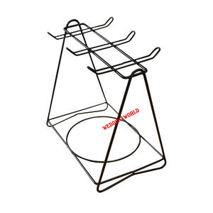 Porte-gobelet en métal de table pour hôtel Design personnalisé Porte-verre fait main Vente à chaud de luxe Nouveau porte-gobelet en métal - Product Image 2