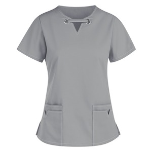 Vente en gros OEM unisexe soins infirmiers gommage respirant doux rayonne tissu de haute qualité style personnalisé logo anti-boulochage séchage rapide ensemble - Product Image 2