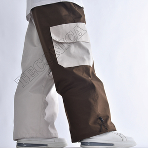 2025 nouvelle mode unisexe Ski Snowboard pantalon taille haute imperméable respirant vêtements de plein air personnalisé fermeture à glissière salopette - Product Image 3
