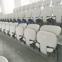 Sièges de stade Avant Sports pour football et soccer, sièges fixes et pliants inclinables pour arènes extérieures, gradins à niveaux, chaises de stade