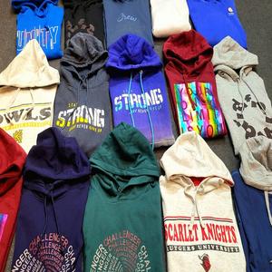 Sudadera con capucha de invierno para hombre al por mayor logotipo personalizado 350Gsm sudaderas casual cuello redondo pulóver con pantalones lisos ventas al por mayor - Product Image 1