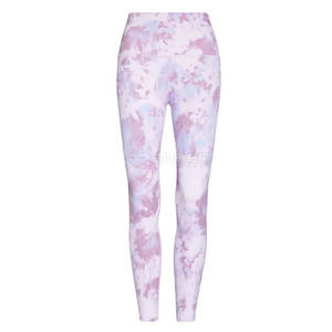 Collants de compression taille haute pour femmes Leggings taille moyenne sans couture respirants Style décontracté tricoté pour les entraînements de Fitness Gym - Product Image 1