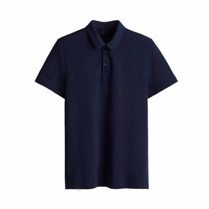 Camiseta Polo Personalizada con Logotipo Bordado a la Moda, Camiseta Polo de Algodón Lisa para Hombre, Polo de Golf con Servicio OEM, Camisetas Polo para Hombre - Product Image 1