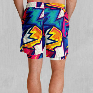 Pantalones cortos de sublimación de corte regular para hombres/Pantalones cortos de sublimación de hombre de precio más bajo por encargo multicolor precio al por mayor tarifa barata - Product Image 2