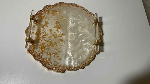 Plateau de service en résine artisanal à 3 niveaux, ensemble de sous-verres, personnalisé, pour la maison, les restaurants, haute qualité par Decor World Expo - Product Image 5