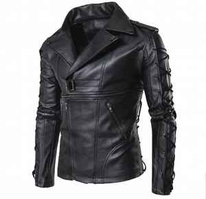 Chaqueta de piel de oveja de invierno informal OEM/ODM con forro de seda y decoraciones de cristal botón encaje y técnicas teñidas lisas - Product Image 5