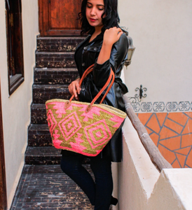 Sac en paille marocain de qualité supérieure, sac de marché français, panier de plage, sac à main en paille - Product Image 1