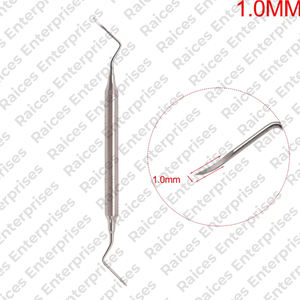 Venta al por mayor Dental Dientes Raspador para Limpieza 2025 Nueva Llegada Ligero Doble Extremo Periodontal Raspador Dental - Product Image 6