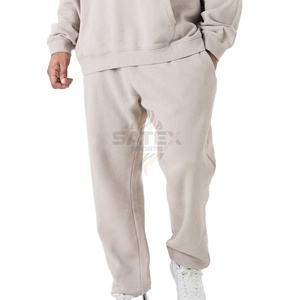 Survêtement décontracté personnalisé pour homme, coupe-vent en polaire avec capuche, léger, pour l'automne et l'hiver, vêtements de sport avec logo imprimé, grandes tailles, 100% coton - Product Image 4