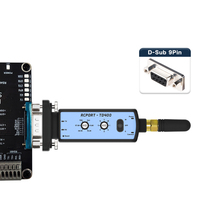 CHIPSEN Adaptateur série Bluetooth RS232 longue portée RCPORT-TD400 sans fil 300M D-SUB9(F)