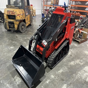 รถตักล้อยางขนาดเล็ก รุ่น Best Offer Mini Skid Steer Track Loader เครื่องจักรก่อสร้าง Bob Mini Skid Steer Loader เครื่องยนต์ดีเซล cat - Product Image 6