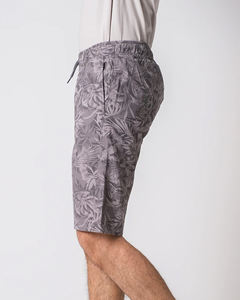 Pantalones cortos con estampado tropical para hombre, ropa de playa informal de estilo Hawaiano, tela suave con cordón ajustable - Product Image 3