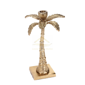 เขากวางเทียนฮอร์นออกแบบชนบทพร้อมที่วางเทียน3อันภาชนะและโคมไฟอุปกรณ์ตกแต่งโต๊ะอาหาร - Product Image 2