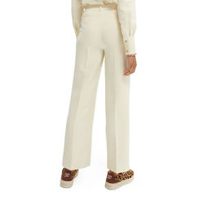 High Quality Casual High Waist Solid Classic Wide Leg Pants <b>Trousers</b> <b>for</b> <b>Women</b> Made in Pakistan <b>Women</b> <b>Trousers</b> - Product Image 6