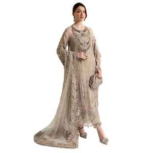Indian Pakistani Art Silk <b>Suit</b> Punjabi Dress Material Party Wear Wedding Women Ladies Wear Handmade Salwar Kameez <b>Suit</b> Designer - Product Image 1
