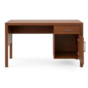 Bureau d'écriture moderne en teck, bureau d'ordinateur en bois, table d'étude minimaliste pour la maison et le bureau, mobilier de bureau - Product Image 6