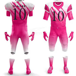 Kit complet de football américain pour enfants et adultes avec couleurs d'équipe personnalisées et logo Kit de football américain - Product Image 6