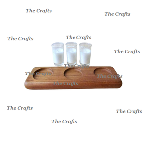 Porte-verres à vin au design magnifique, porte-verres en bois fait à la main à six emplacements pour la maison et les restaurants - Product Image 6