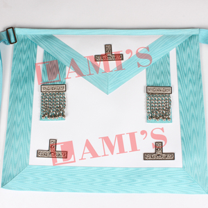 Delantal de Regalia masónico de calidad superior Delantal de maestros pasados adorables masónicos personalizados para uniforme - Product Image 1