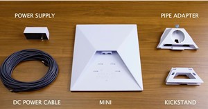 Kit de Montaje Mini Starlink Digital HD de Alta Velocidad, Sistema Wi-Fi de Doble Banda, Procesador Amlogic S905X, Material de Aluminio, Blanco, Nuevo, Privado - Product Image 3