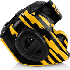 Haute qualité Fairtex M1 microfibre tête Gear nouveau Super Sparring HG16 Kickboxing tête protecteur en cuir véritable visage motif PU - Product Image 2