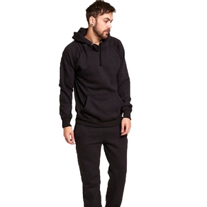 Ensemble de survêtement pour homme en coton confortable de qualité supérieure avec logo personnalisé, survêtement pour homme imprimé personnalisé - Product Image 1