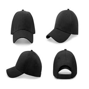 Casquette de baseball structurée à bord incurvé à 5 panneaux personnalisée 100% coton chapeau de sport réglable à la mode casquette OEM en denim et toile - Product Image 1