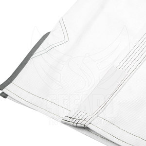 Servicio OEM algodón BJJ GI uniforme ligero Color sólido BJJ GI uniforme transpirable BJJ GI uniforme - Product Image 6