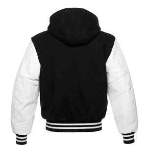 Veste de baseball Varsity Letterman pour hommes, vêtements d'extérieur d'université en laine de style bombardier personnalisé pour le sport ou la mode - Product Image 4