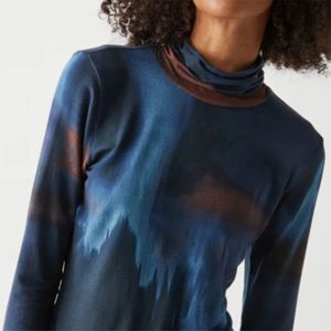 Elegant Womens Turtleneck Sweater in Soft Cotton <b>Blend</b> Perfect for Daily Wear and Layering During Cold Seasons - Product Image 5