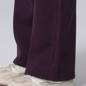 Fall Winter 300GSM Soft Fleece Warm Wide Sports Pants Baggy Track Pants <b>for</b> <b>Women</b> Custom Cotton <b>Sweatpants</b> Jogging Pants <b>Women</b> - Product Image 4