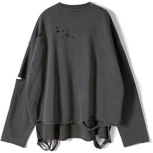 Sudaderas de moda desgastadas al por mayor Logotipo de diseño de diamantes de imitación personalizado para sudaderas con capucha de hombre cálido invierno transpirable cómodo - Product Image 2