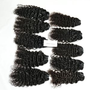 Venta al por mayor de extensiones de cabello Remy indio crudo recto y cutícula alineados vietnamita profundo y ondas de agua estilos precios competitivos - Product Image 3