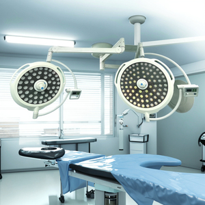 ไฟผ่าตัดแบบ LED สำหรับโรงพยาบาล ติดตั้งบนเพดาน ใช้แบตเตอรี่ - Product Image 1