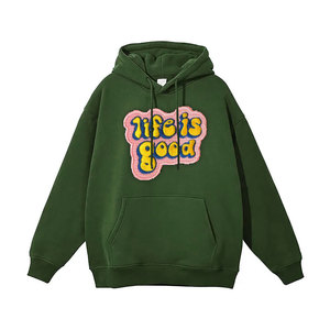 Sudadera con Capucha Lisa para Hombre, Tejido Ligero y Transpirable, Suave, Informal, con Logotipo Personalizado, Proveedor al por Mayor OEM - Product Image 3