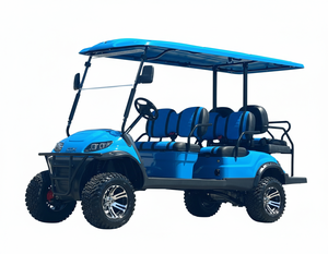 Nuevo Diseño 2025, Carro de Golf Eléctrico 2+4, Popular y Cómodo, Plegable, para Turismo, 3-4 Asientos, Buggy para Caza y Golf - Product Image 1