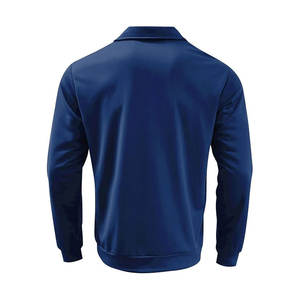 เสื้อโปโลผู้ชายแขนยาวผ้าถักลายริบ สไตล์แฟชั่นทันสมัย เหมาะสำหรับใส่ลำลองและกึ่งทางการ - Product Image 4