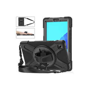Support en silicone pour tablette Netzy Black SAFA Defender pour Galaxy Tab A7 Lite T225 - Product Image 3