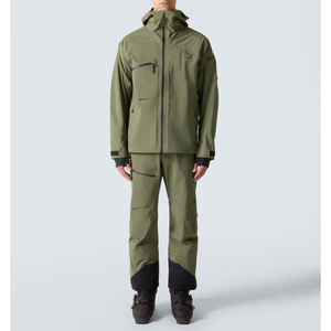 Chaqueta Softshell con Capucha Verde Oliva, Cortavientos, Resistente al Agua, para Senderismo al Aire Libre, de Secado Rápido - Product Image 6
