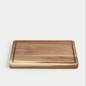 Ustensiles de cuisine palette de service en bois de qualité planche à fromage durable planche à découper planche à découper en bois d'acacia avec poignée - Product Image 1