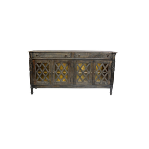Lilliana moderne manguier bois sculpté buffet polyvalent meubles pour la maison hôtel salon salle à manger chambre cuisine stockage - Product Image 1