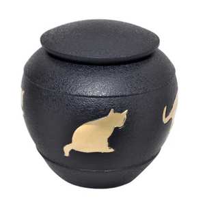 Urne blanche faite à la main de style européen de qualité supérieure pour adultes cendres humaines de l'Inde pour animaux de compagnie et bébés - Product Image 2