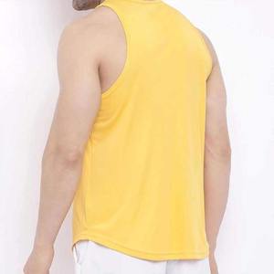 Camisetas sin mangas deportivas sin mangas personalizadas ajustadas de secado rápido, camisetas para entrenamiento, correr, Fitness, ropa sin mangas - Product Image 6