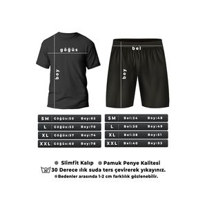 Set di t-shirt pantaloncini Unisex Design Casual - Product Image 5
