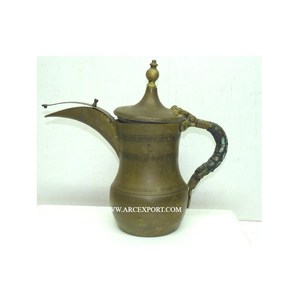 Large Selling Antique Dallah Admirable Design <b>Tea</b> <b>Pots</b> Wholesale Coffee <b>Pot</b> Superior Quality Tabletop Metal Arabian Dallah - Product Image 4