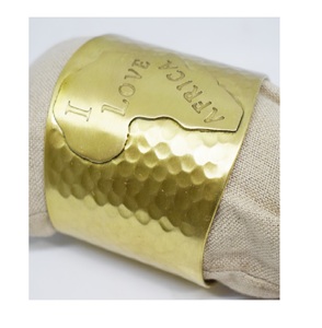Famous Kenya festival Bronze <b>Sheet</b> for <b>Brass</b> Jewelry Hammered Cuff for Ladies Delicacy and Attractive Cuffs and Bracelet Design - Product Image 4