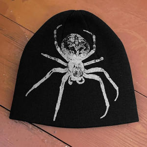 Gorro de punto Jacquard de marca personalizada OEM, gorro de invierno con lazos de puntos, camuflaje para actividades al aire libre a la moda, equipos de uso en la playa - Product Image 1