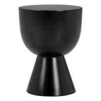 Table basse d'appoint design moderne table d'angle minimaliste de couleur personnalisée pour espace de vie balcon petit meuble de table à thé