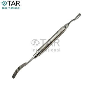 ตะไบกระดูกฟันด้ามกลวงแบบสองด้านตะไบมีดสแตนเลสคมฟันเครื่องมือทางการแพทย์ทางปากคุณภาพสูง - Product Image 3